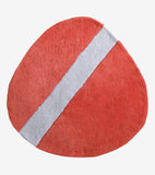 STONE - Vloerkleeden - Kiezel (rood en grijs)