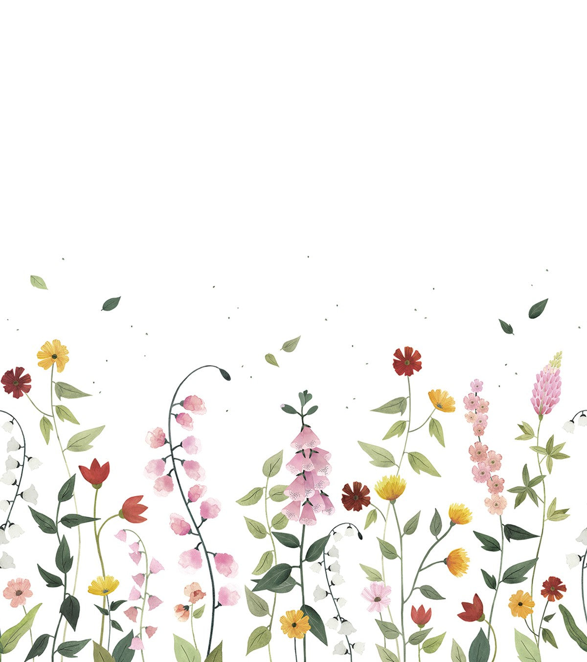 QUEYRAN - Panoramisch behang - Mooie bloemen