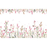 MAGENTA - Panoramisch behang - Een veld vol bloemen